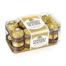 Chocolats Ferrero Rocher 16p de 200g