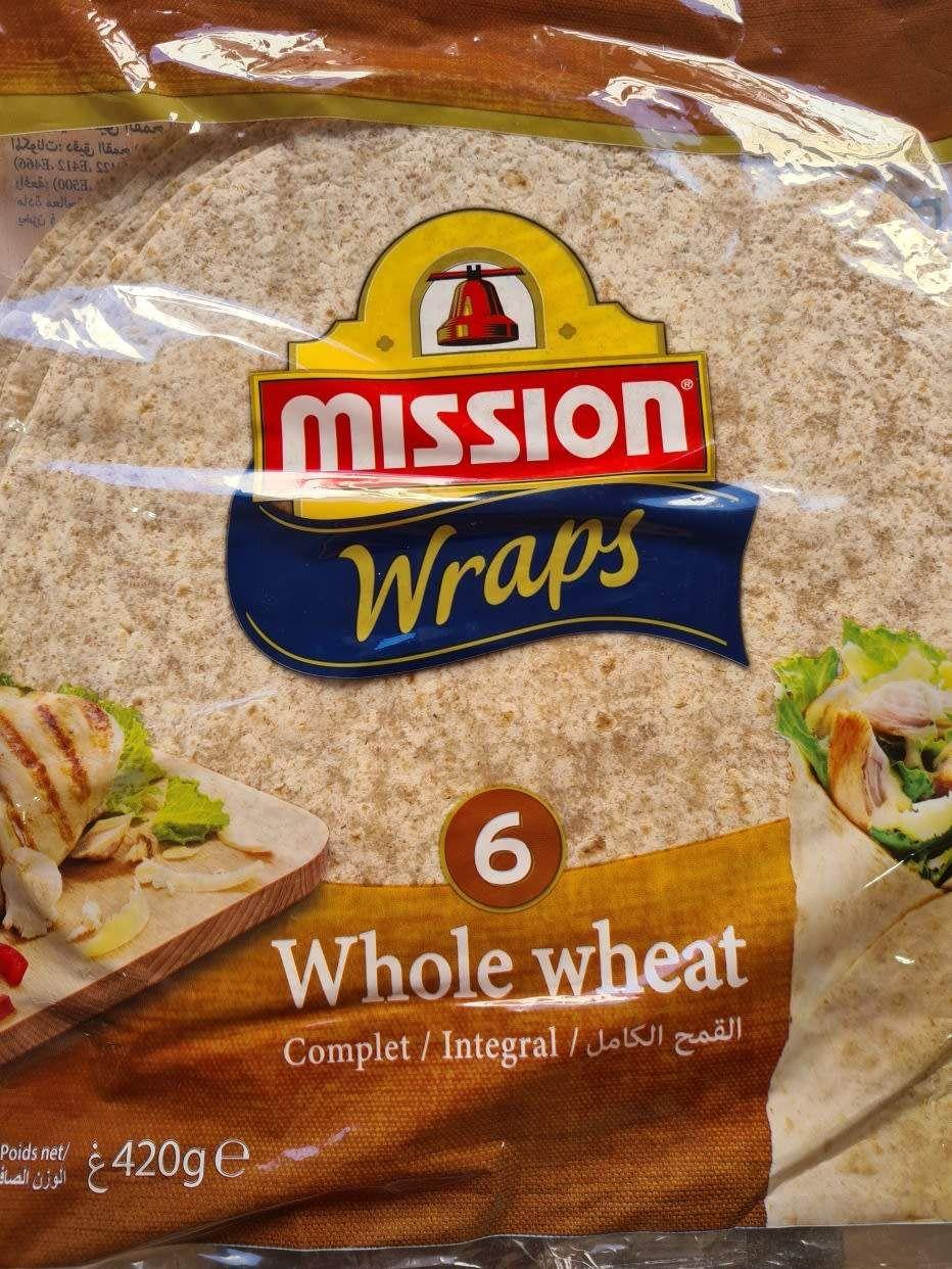 Tortillas De Farine De Blé Complet