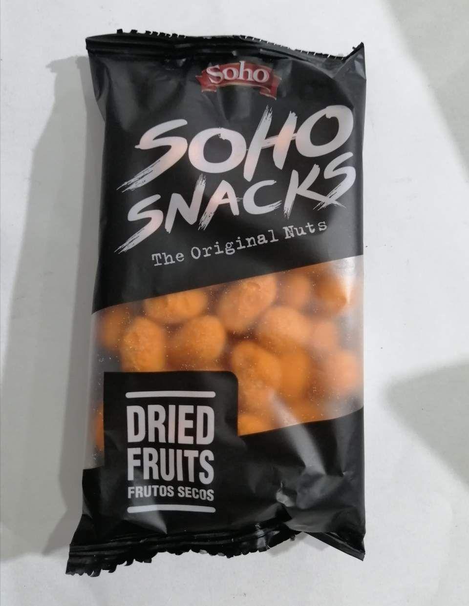 Soho Snacks Cacahuètes Enrobées Saveur CHILI - 80g