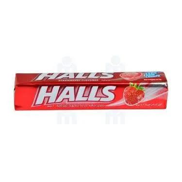 Bonbons Rafraîchissants Saveur Fraise 25,2g - Halls