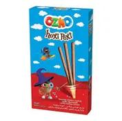 Biscuits Ozmo Hoxi Poxi Bâtonnets De Crème Au Lait Enrobés De Chocolat Au Lait 36 ??g