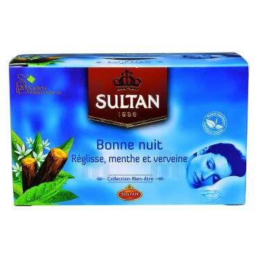 Infusion Bonne Nuit 20 Sachets 32g - Sultan