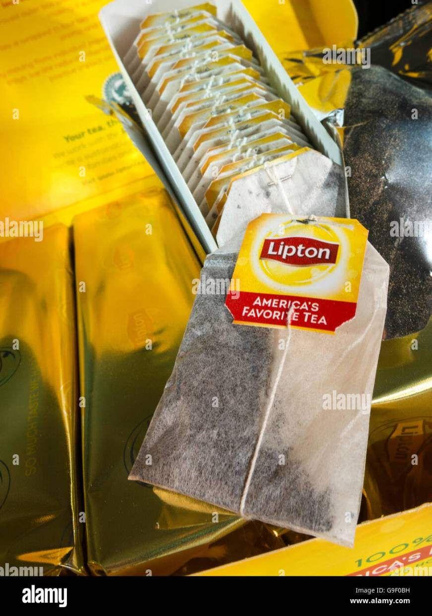 sachet thé Lipton