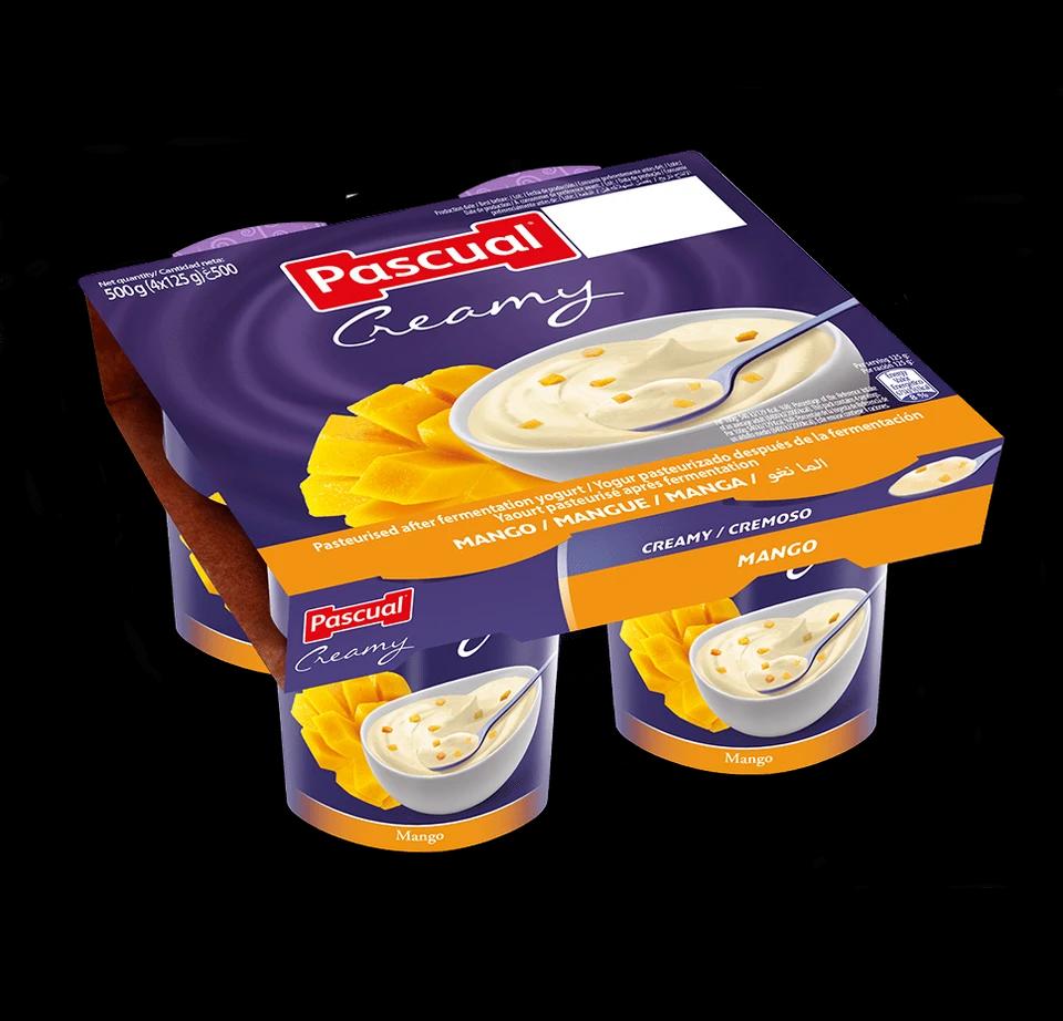 Yaourt Pascual Creamy 4*125g Mangue