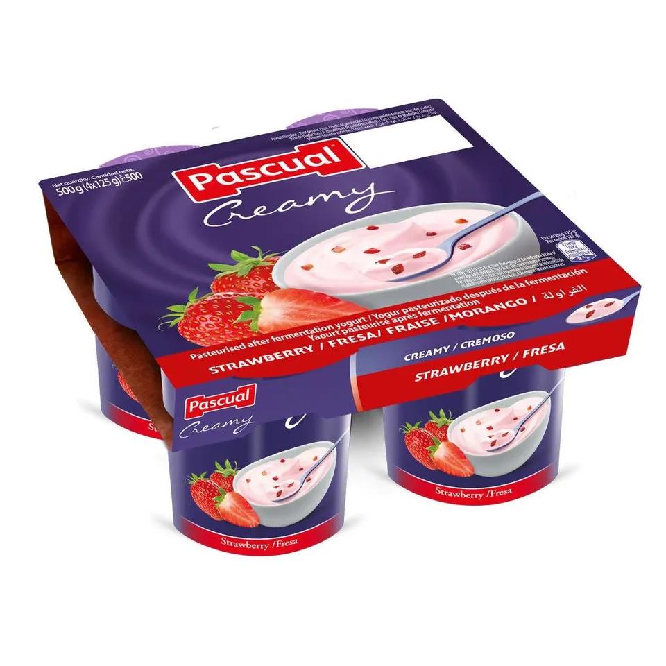 Yaourt Creamy Pascual 125g*4 Fraise