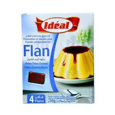 Préparation Pour Flan Au Caramel 55g - Ideal