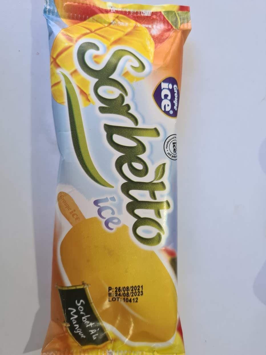 Sorbetto Ice Sorbet À La Mangue
