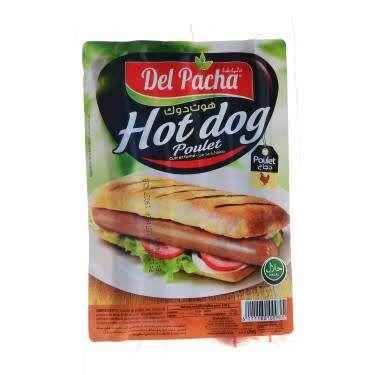 Hot Dog Poulet Cuit Et Fumé  Del Pacha 250g