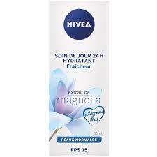 NIVEA Soin de Jour 24h Hydratant Fraîcheur Magnolia - 50 ml