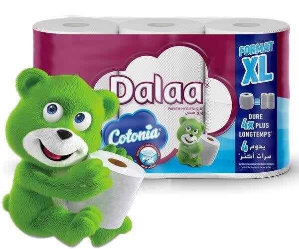 Dalaa Papier Toilette Jumbo 6 Rouleaux