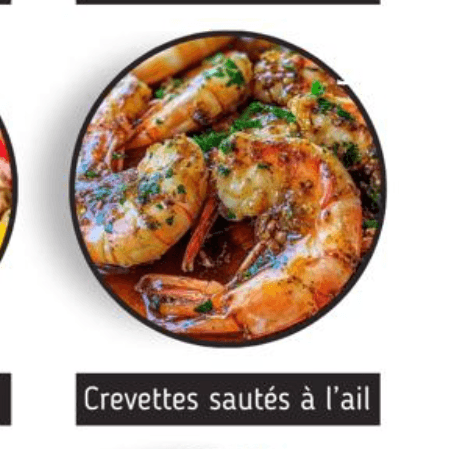Crevettes Sautées