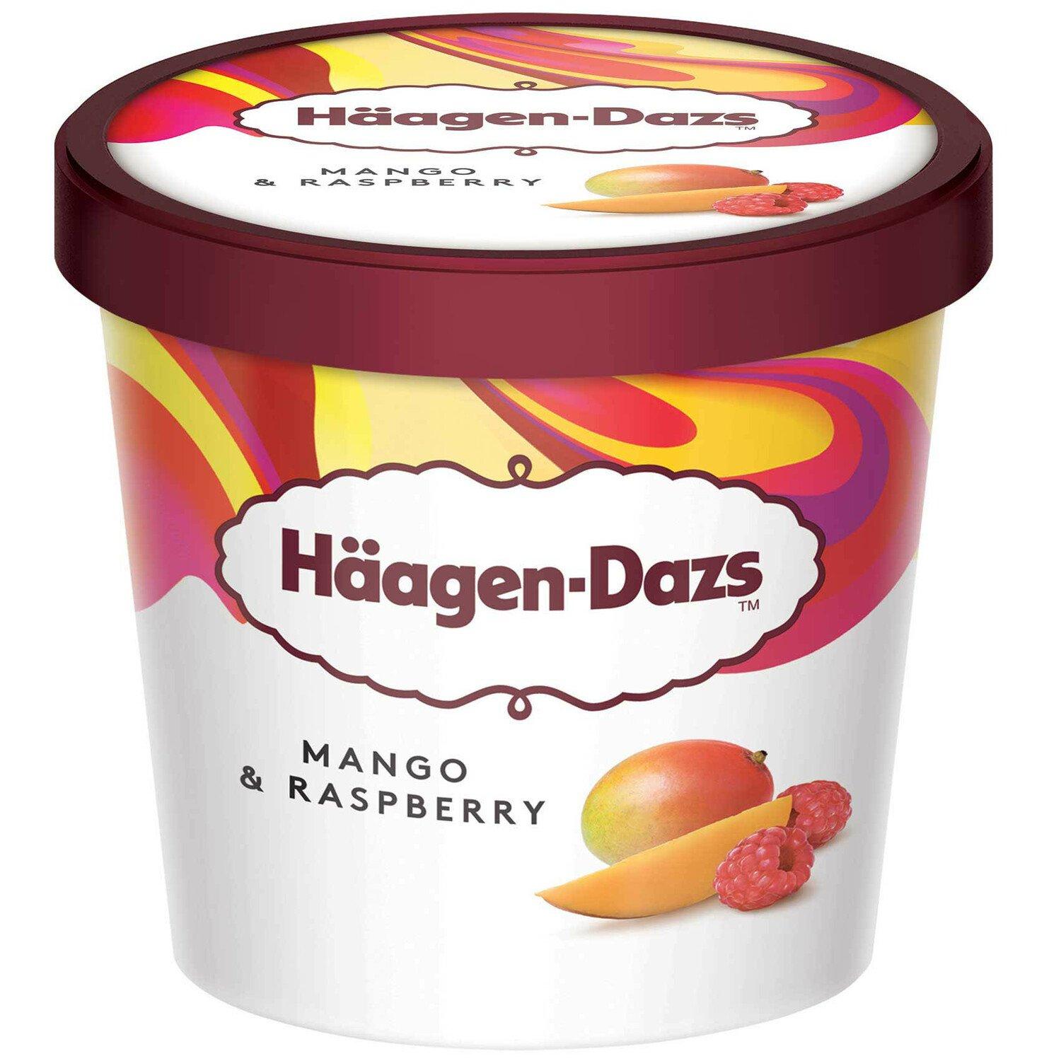 Häagen-Dazs Cup 100 ml - Mango & Raspberry