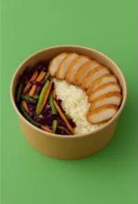 Bowl Rice & Fries