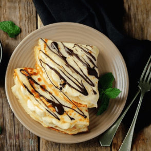 Crepe chocolat au lait