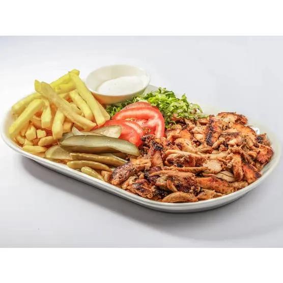 Plat Grand Shawarma Arabe
