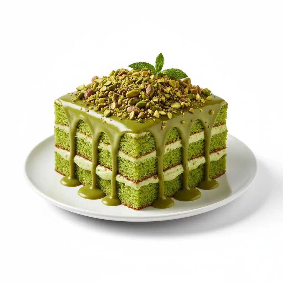 Gâteau 100% Pistache