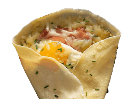 Crêpe Jambon Fromage Oeuf
