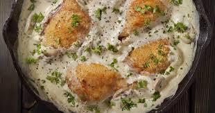 Poitrine de Poulet de Grain à la Crème Truffe