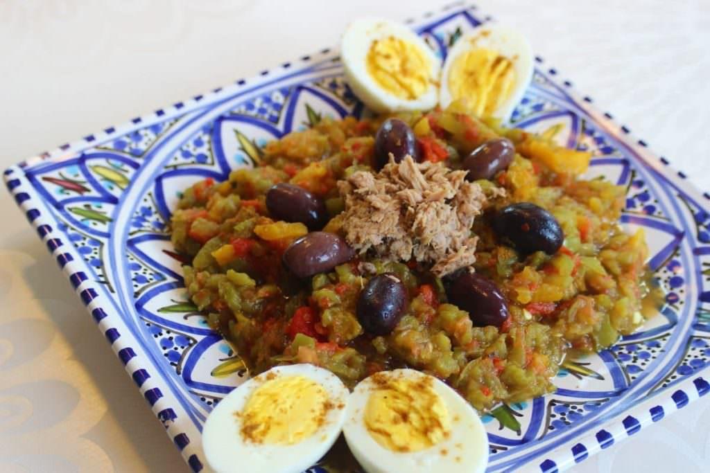 Salade Mechouia à la Tunisienne