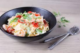 Pasta Saumon Fumé et Crevettes