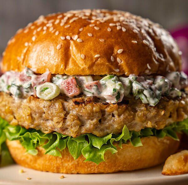 Indien Burger Poulet