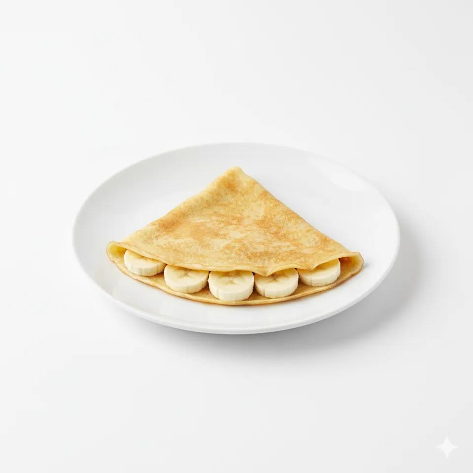Crêpe Banane chocolat 