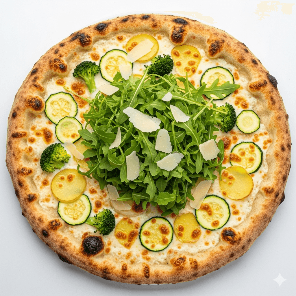 Pizza à la stracciatella