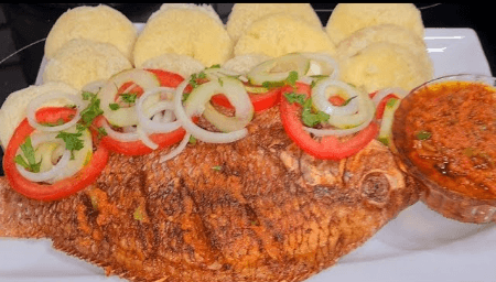 Poisson Grillé & Igname Bouilli