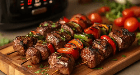 Brochette de Viande + Alloco