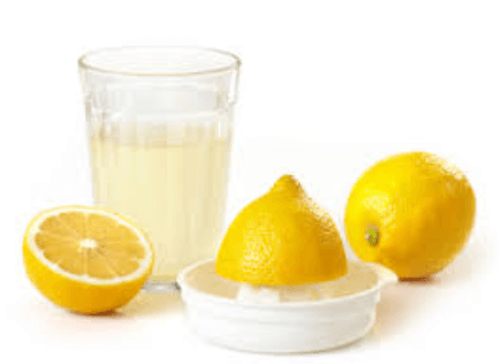 Jus de citron pressé