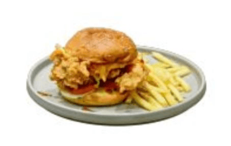 Double Chicken Burger