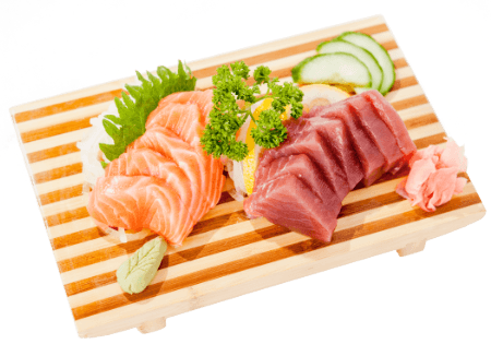 Mixte (6 Saumons, 6 Thons) + Riz Sushi