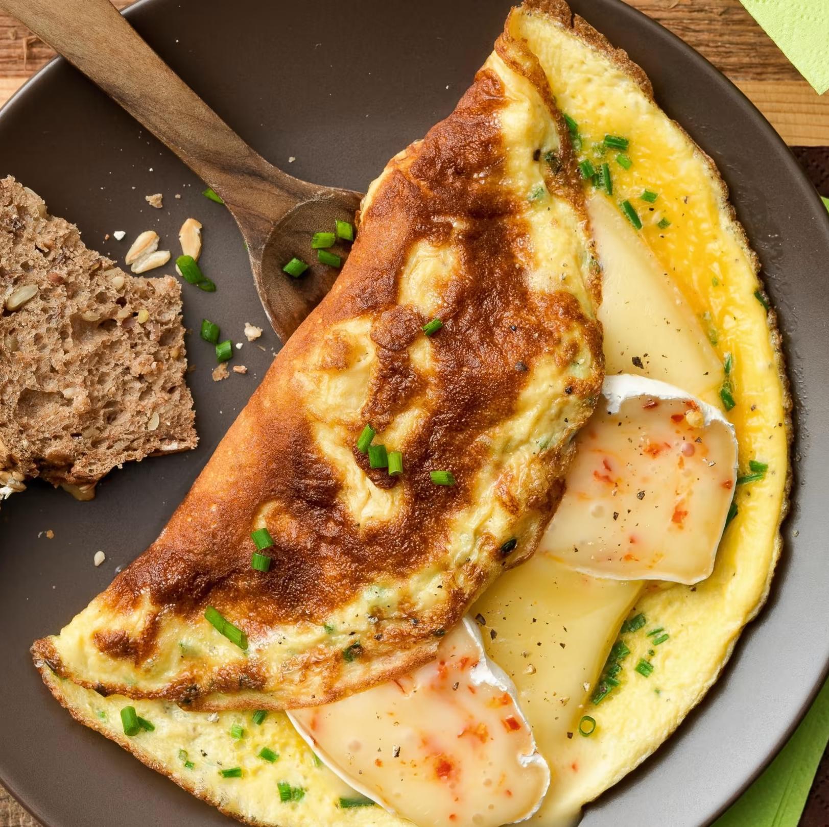 Omelette Viande 3 Fromages