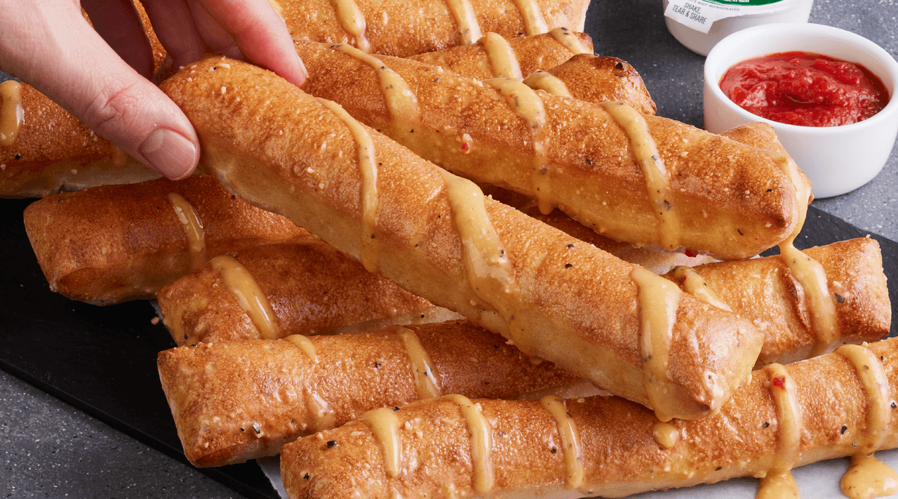 Garlic Parmesan Breadsticks