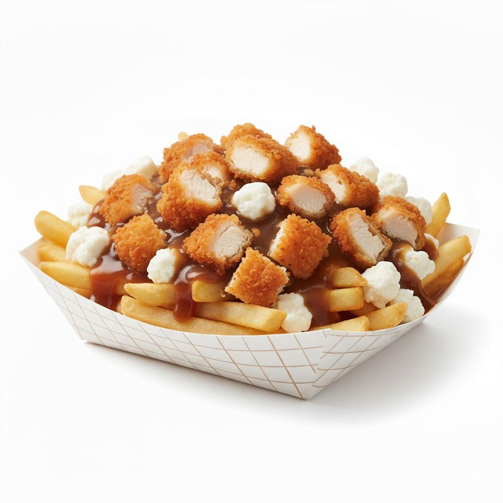 Poutine Poulet Pané