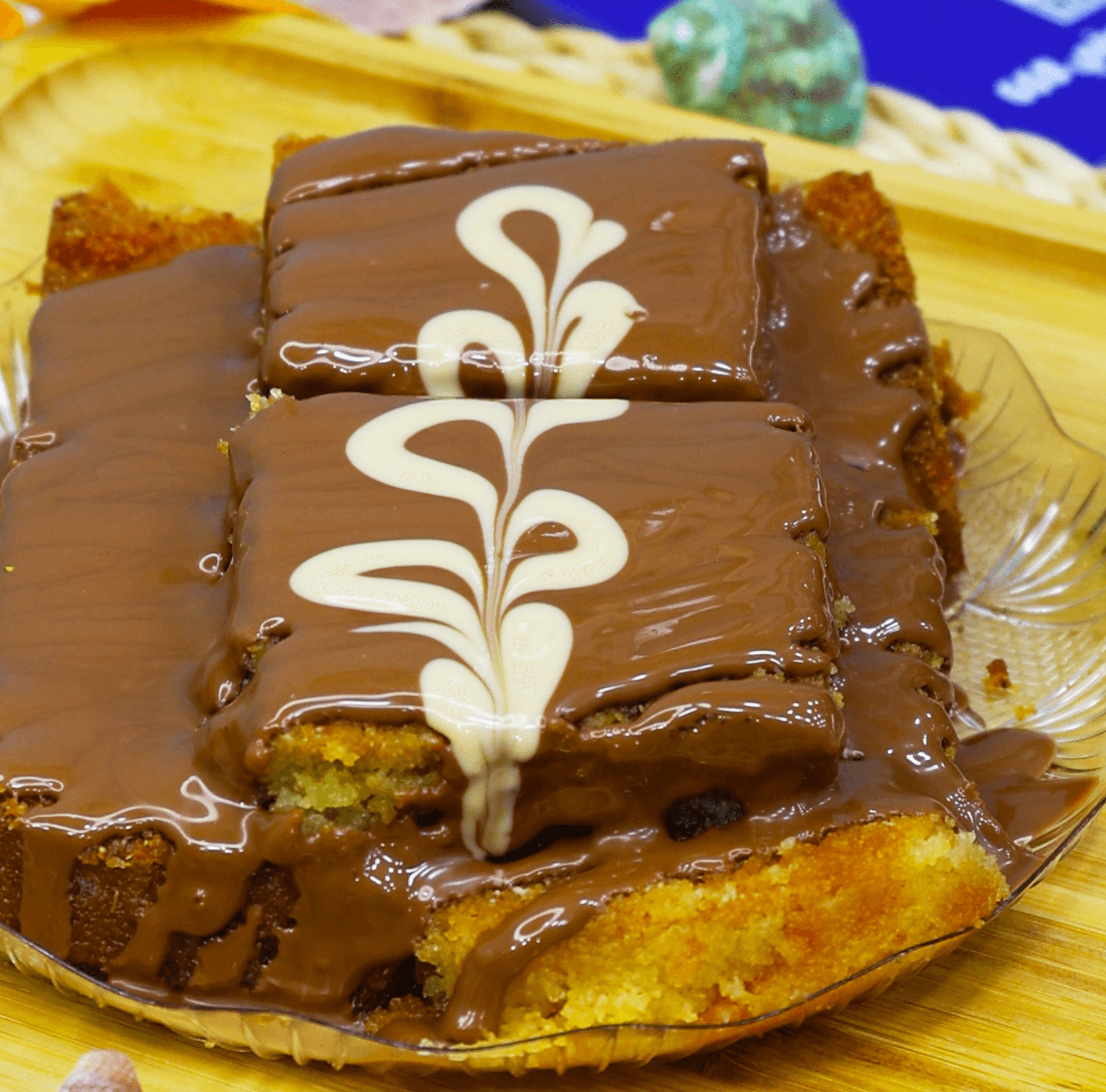 Basboussa Nutella Pistache