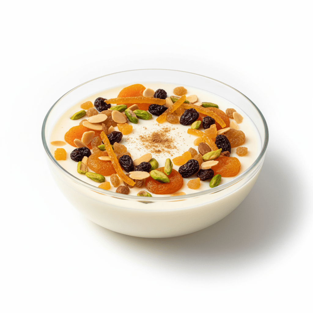 Mahalabia aux Fruits Secs