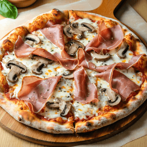 Pizza Jambon Champignon Boscaiola