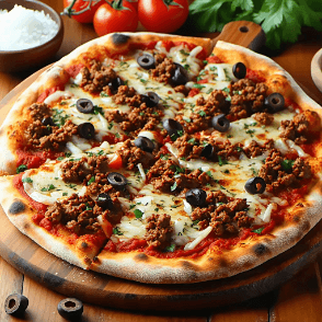 Pizza Bolognaise