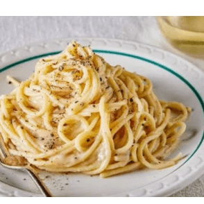 Pasta cacio e pepe
