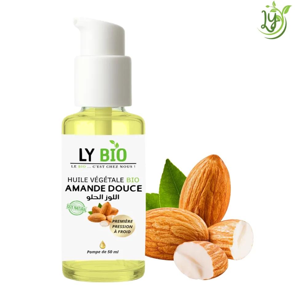 Lybio Huile Amande Douce 50ml - Pompe