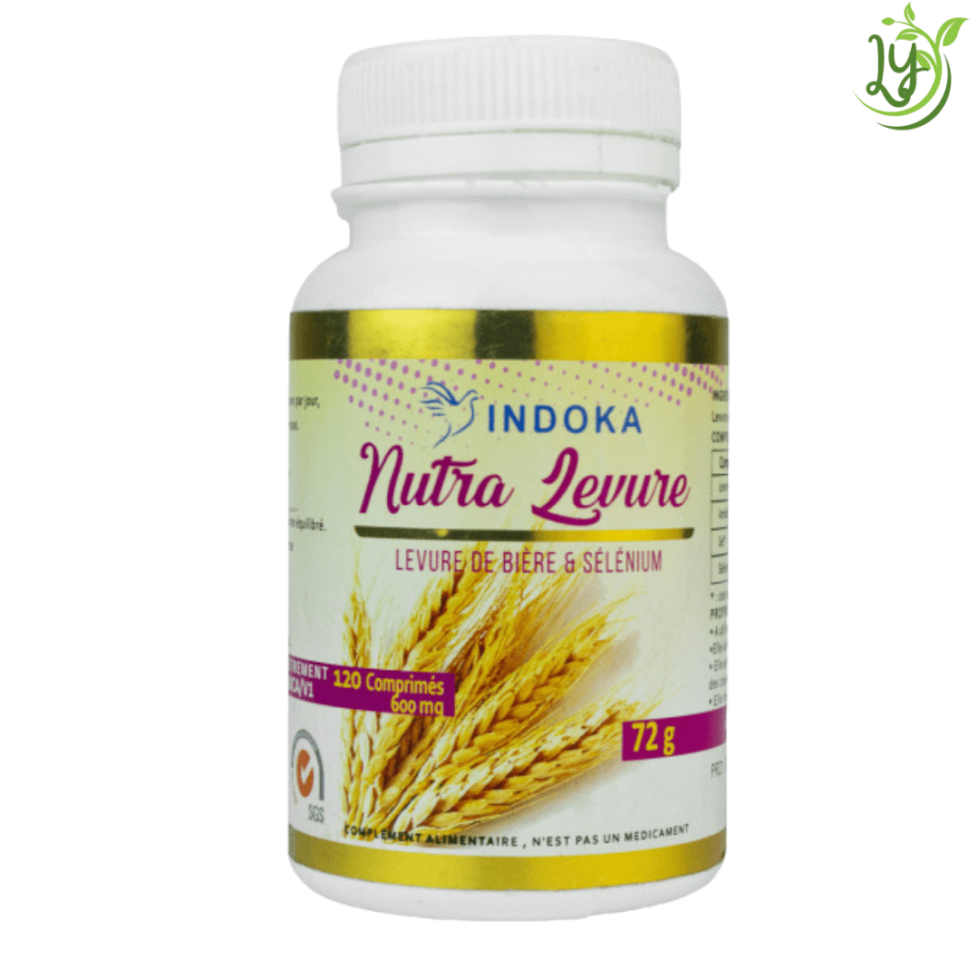 Indoka Nutra Levure 600mg 120 Comprimes
