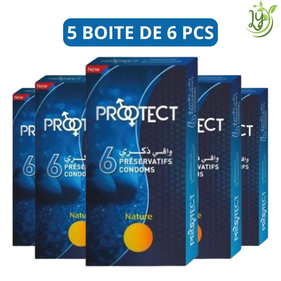 Protect Preservatifs Nature Pack De 5 Boite De 6 (30 Pcs)