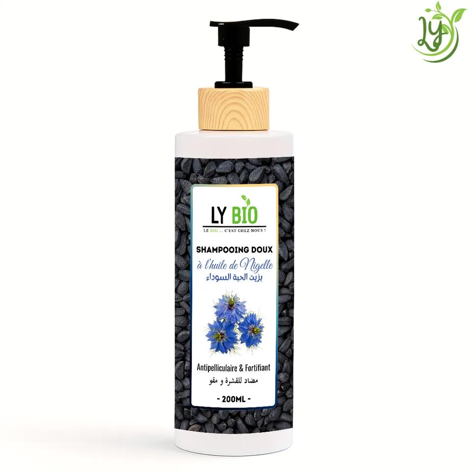LYBIO SHAMPOOING A L'HUILE DE NIGELLE 200ML - ANTIPELLICULAIRE & FORTIFIANT