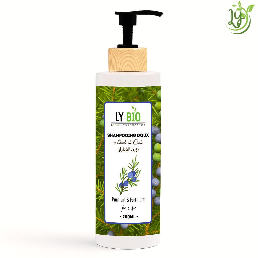 LYBIO SHAMPOOING A L'HUILE DE CADE 200ML - PURIFIANT & FORTIFIANT