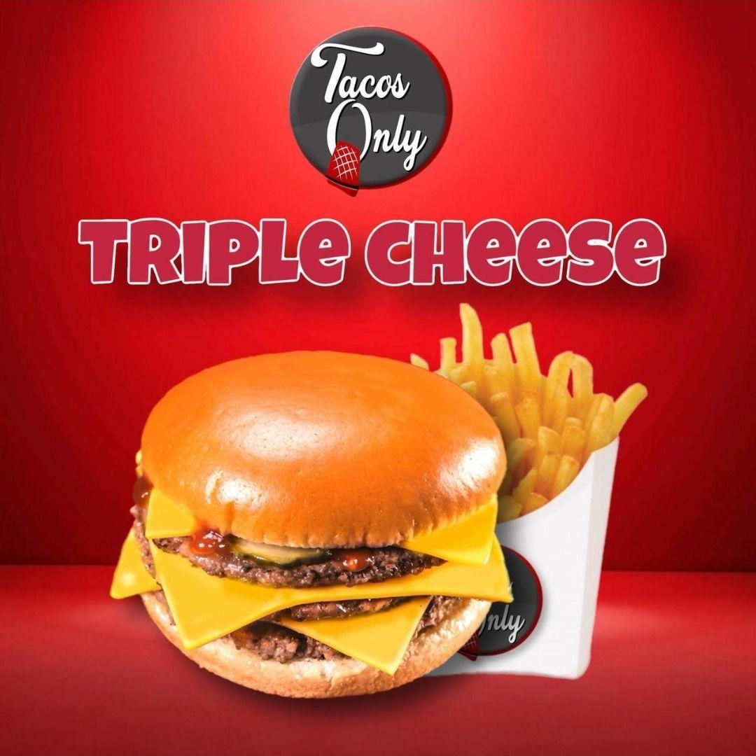Triple Cheese burger