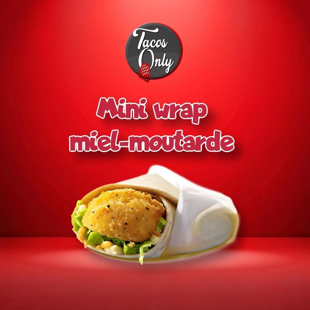 Mini Wrap Miel Moutarde