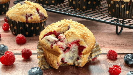 Muffin Fruits Rouges