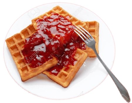 Gaufre Confiture