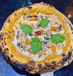 Pizza Gambri (Sauce Rosée)